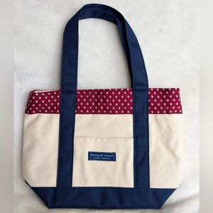 Vineyard Vines Custom Collection Classic Canvas Tote NWOT